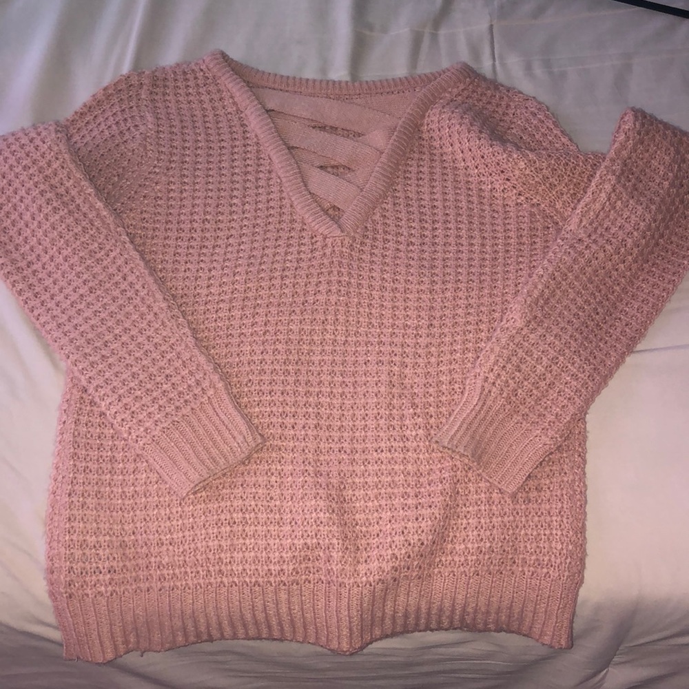 Pink Knitted sweater